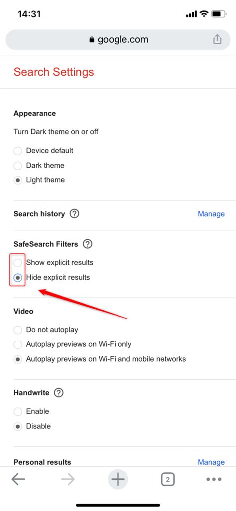 filter explicit results|How to enable (and disable) Google's SmartSearch .